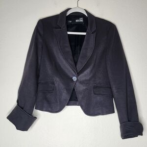 Love Moschino Black Blazer 8